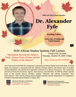 Fall Lecture