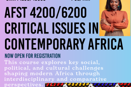 AFST 4200/6200, Critical Issues in Contemporary Africa