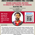 ASI Fall 2023 Lecture Flyer